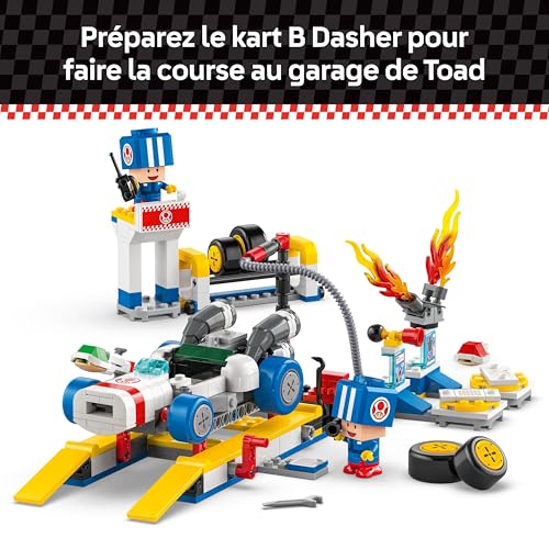 Lego Mario Kart Garage De Toad Lego La Boite - vue 7