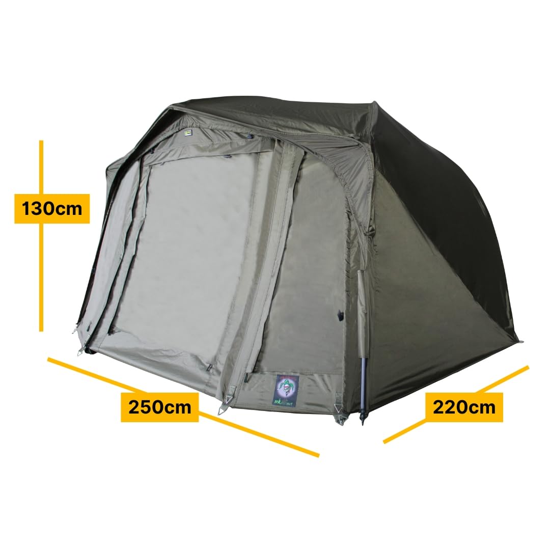 MK-Angelsport 1Mann Schirmzelt, Karpfenzelt, Brolly, MK Joker