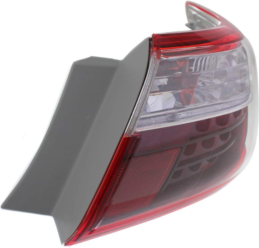 For Toyota Camry Tail Light 2007 2008 2009 Passenger Side Bulbs Included Hybrid DOT Certified For TO2805103 | 81551-33490