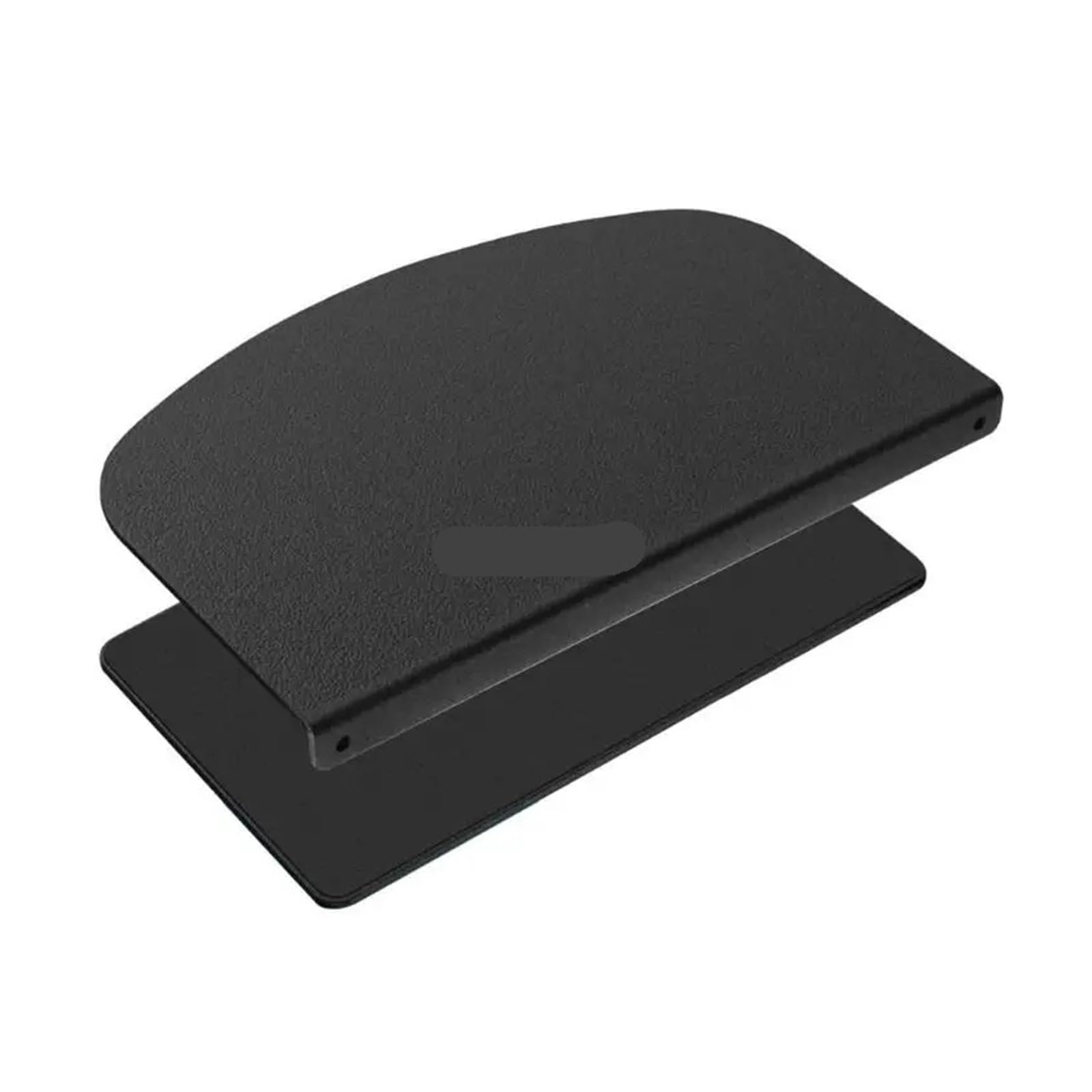 Plaque de renfort de support de moniteur en acier pour éviter la casse des bureaux en verre