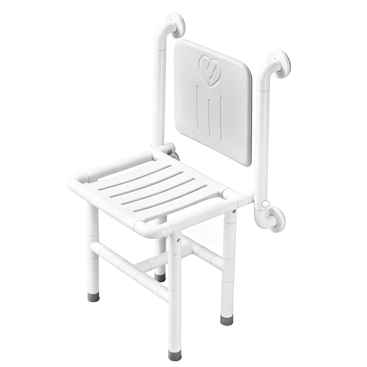 XQKXHZ Folding Shower Seat Wall Mounted Bathroom Shower Chair