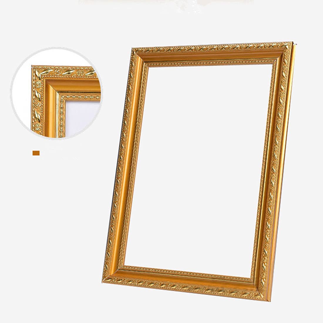 EFOTIML Kit de cadre en bois massif pour toile à peindre par numéro et peinture à l'huile et peinture de diamant par numéro 40,6 x 50,8 cm Cadres en bois pour art
