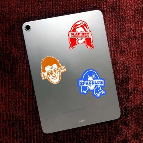 Image of Zesta Aesthetic Stickers for Laptop /Waterproof Anime Decal for Books /Vinyl Sticker for Fridge /Easy to Use Korean Car Sticker Kawaii Cute Stickers (Himym)