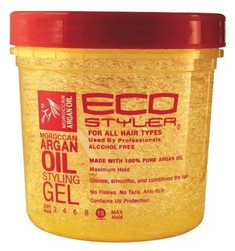 Eco Styling Gel with Argan Oil 24 oz. (Pack of 2) - SET OF 4