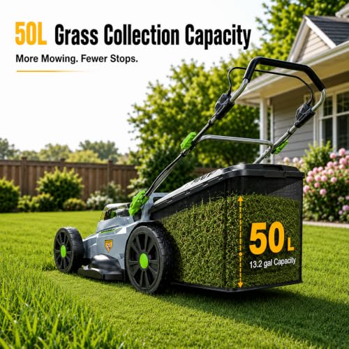 battery lawn mower premium Package product image