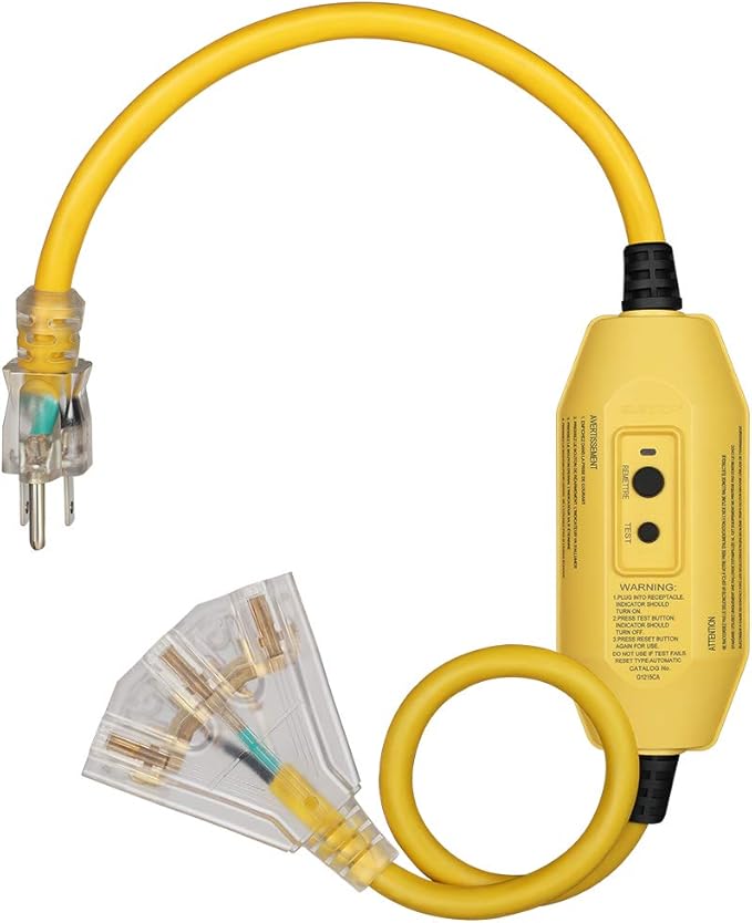DEWENWILS 3 FT Automatic GFCI Extension Cord Outdoor DEWENWILS 3 FT Automatic GFCI Extension Cord Outdoor