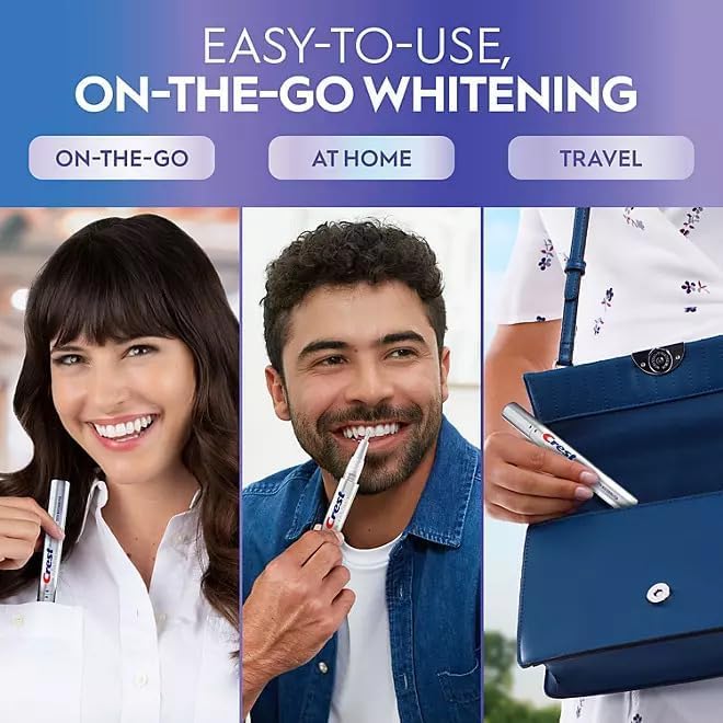 Image of Crest 3DWhite Enamel Safe Teeth Whitening Pens, 0.13 fl. oz., 3 pk.