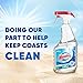 Windex Vinegar Glass and Surface Cleaner Spray Bottle, Bottle Made from 100% Recovered Coastal Plastic, Surface Cleaning Spray, 23 Fl oz