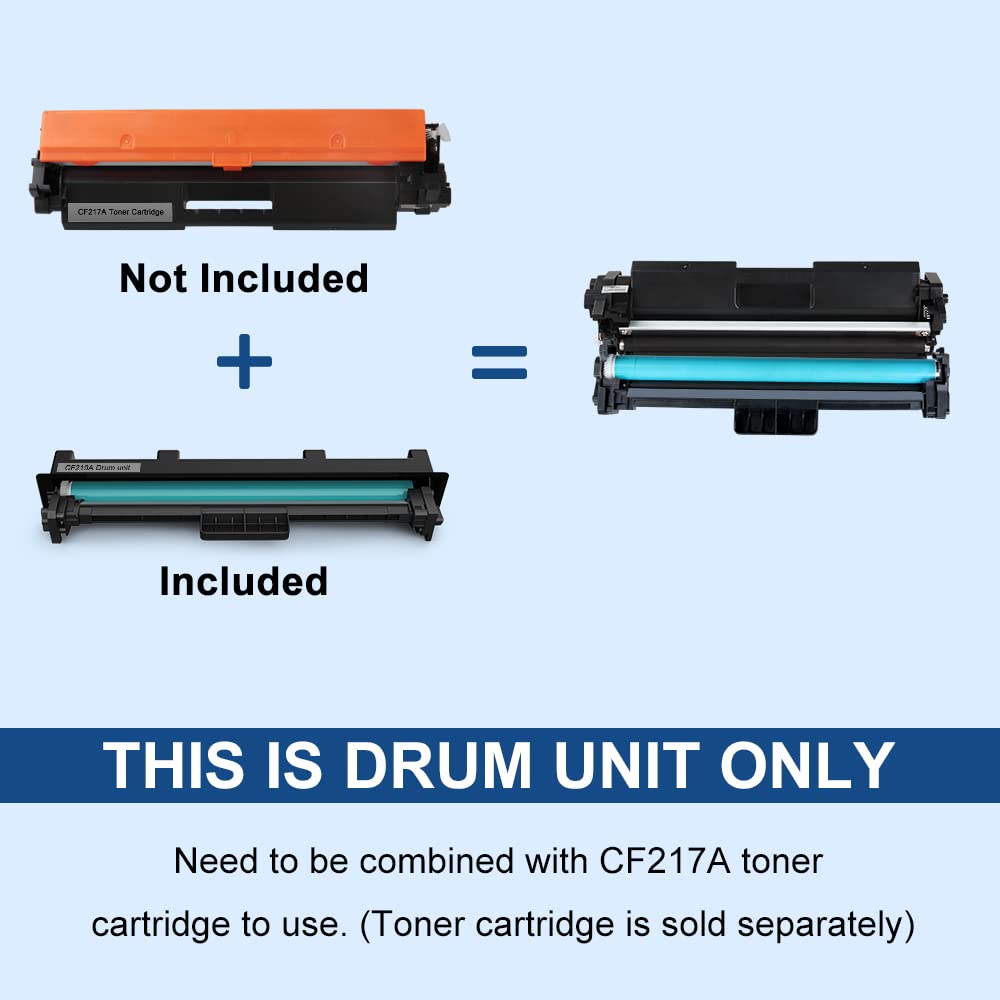 CF219A Tamburo Compatibile per HP CF219A 19A per HP Laserjet PRO M102 M102a M102w Laserjet PRO MFP M130 M130a M130fn M130fw M130nw M132 M132a M132fn M132fp M132fw M132nw M132sfnw(1 Tamburo)