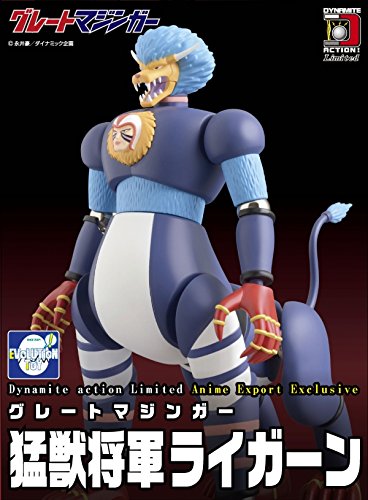 Bestia GENERAL LIGERN DINAMITA FIGURAS DE ACCIÓN Limited 400 EVOLUTION TOY Great MAZINGER