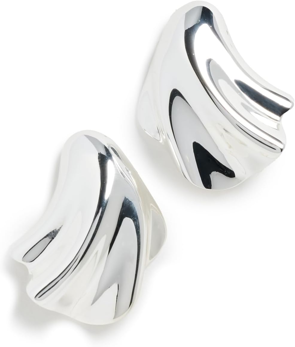 Jenny Bird Women's Lydia Earrings, Silver, One Size