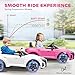 Aosom Kids Ride on Car, 12V Licensed Audi RS E-tron GT 3.1 MPH Electric Car for Kids, Ride-on Toy for Boys and Girls with Remote Control, 4 Wheels with Suspension, Horn, Music, Lights, Pink