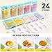 Jar Melo Washable Finger Paints Powder for Toddlers, Safe Paints for Baby's Hand and Feet, Non-Toxic Preschool Art and Craft Supplies, 10 Colors