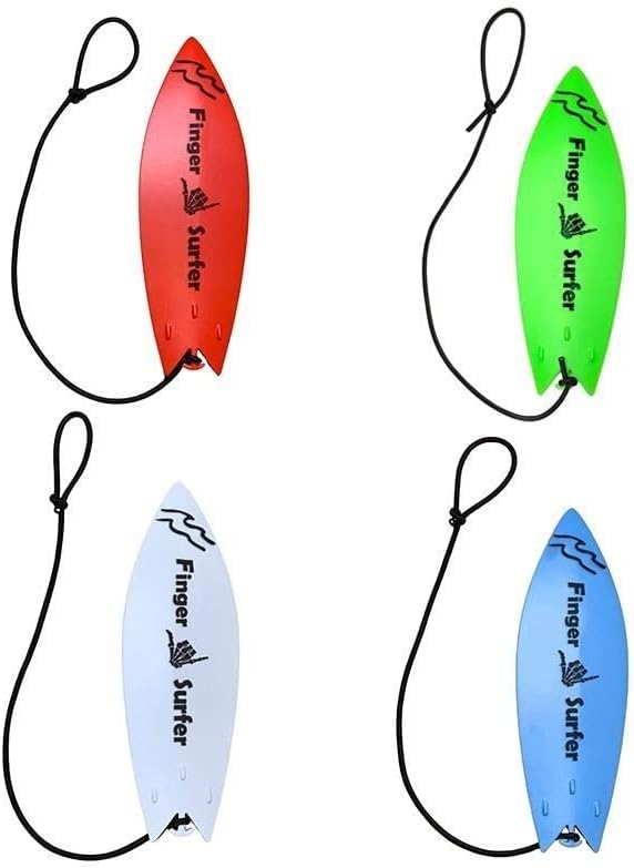 Miniatura 1 de ROYIO Finger Mini Surfboard Creative Fingerboard Surfboard Fingerboard Toy Wind Mini Surfboard Gift Party Surfboard