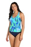 Womens Scoop Neck Tankini Swimsuit Top
