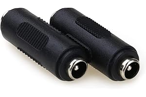 MOBOREST 5.5mm x 2.1mm DC Power Connector - 12/24V Female to Female