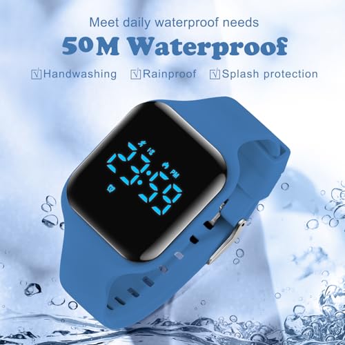 Image of BEN NEVIS Kids Watch, Digital Watch for Boys Girls, Sport Watch with Fitness Tracker, Alarm Clock, Stopwatch, No App and Waterproof, Watch for Kids Ages 5-12