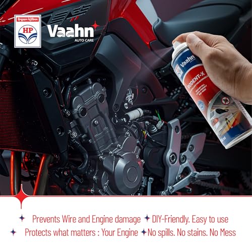 Image of HP Vaahn Rodent-X Rat Repellent Spray for Car - 200ml | Rodent Spray for Car | Non-Toxic, Bitter Coating | Deters Without Harming Rats | Long-Lasting Protection for Engine & Wires