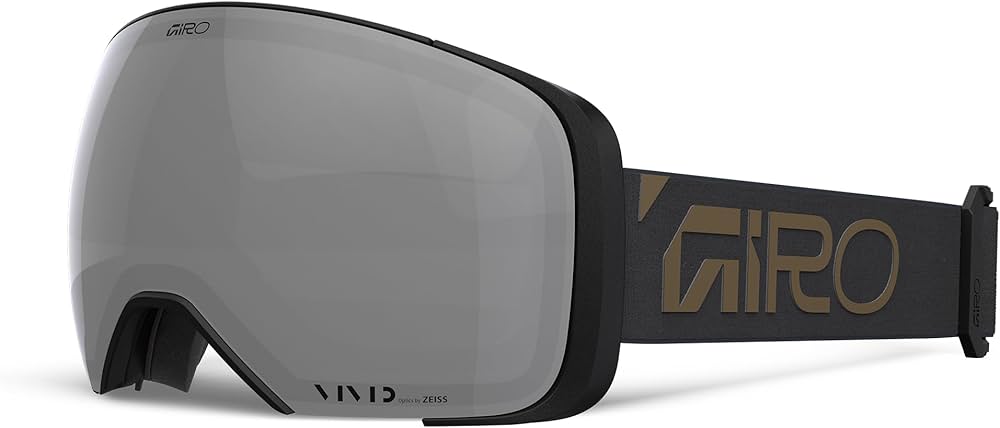 Amazon.com : Giro Comp AF Snow Goggle Midnight Brown Wordmark