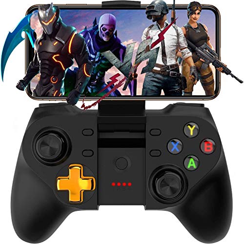 Mando de juego móvil para COD, Mapping de teclas inalámbrica, disparo, lucha, carreras, mando, mando, para iOS, Android, iPhone, iPad, Samsung Galaxy y otros teléfonos, no compatible con iOS 13.4