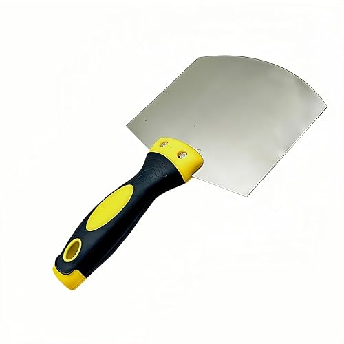 Professional Curved Plastering Trowel,Stainless Steel Arc Drywall Spatula: Efficient Plaster