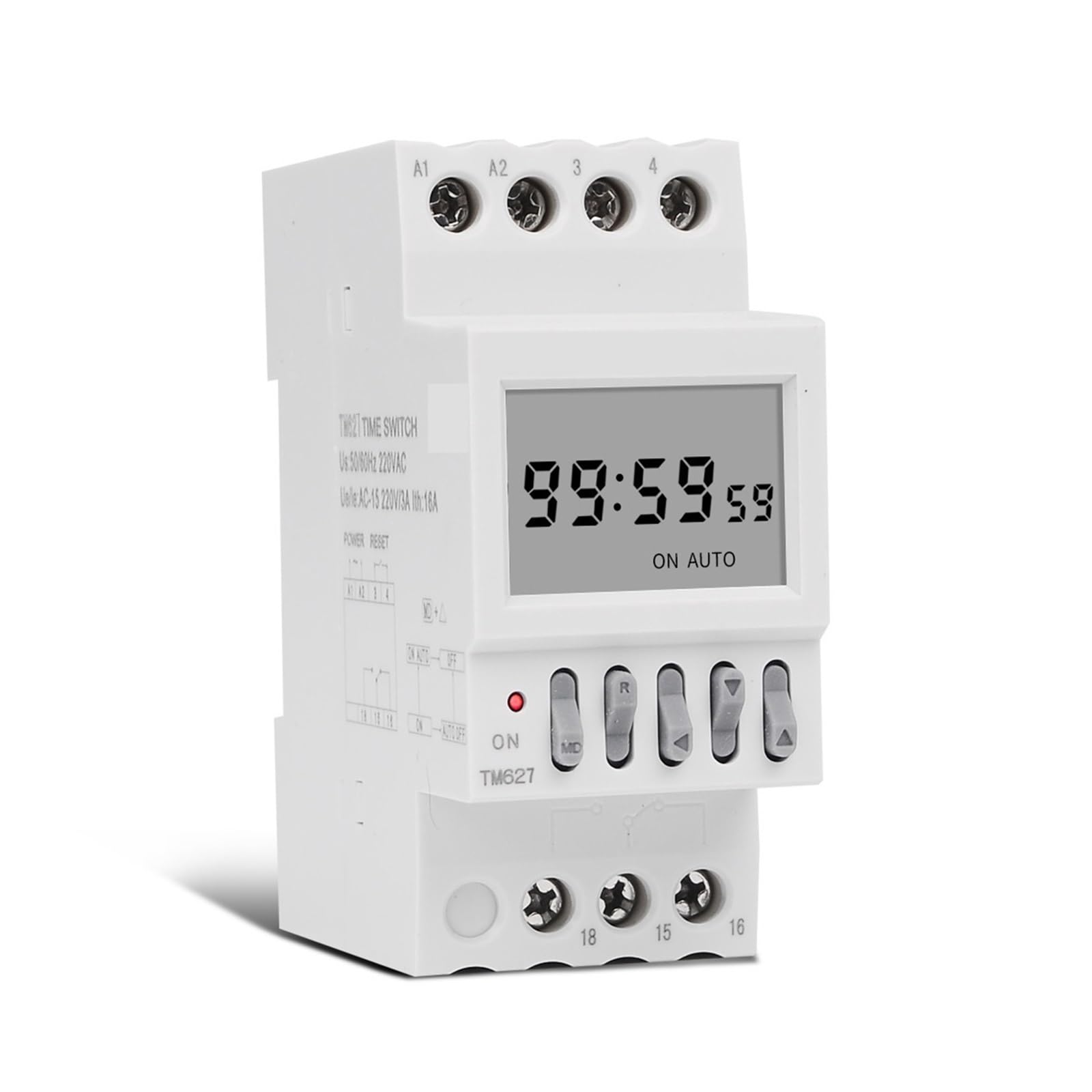 Amazon.co.jp: プログラム可能なタイマー電源 1秒から99時間まで無限