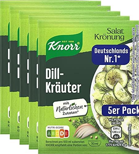 Amazon.com : Knorr Salat Kroenung Dill-Kraeuter (Dill Herb) 5-Pack 45g ... Amazon.com : Knorr Salat Kroenung Dill-Kraeuter (Dill Herb) 5-Pack 45g ...