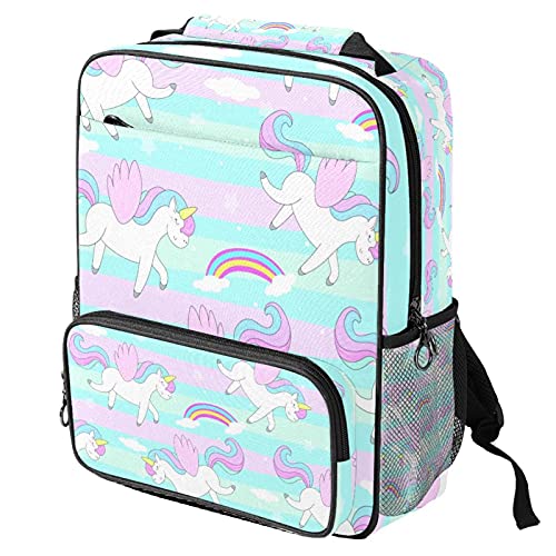 Sac à dos de travail pour ordinateur portable avec imprimé dinosaure mixte