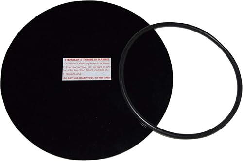 Tapa de la marca RTumbler con anillo de retención compatible con barriles de vaso de Thumler A-R6 AR6, AR-6