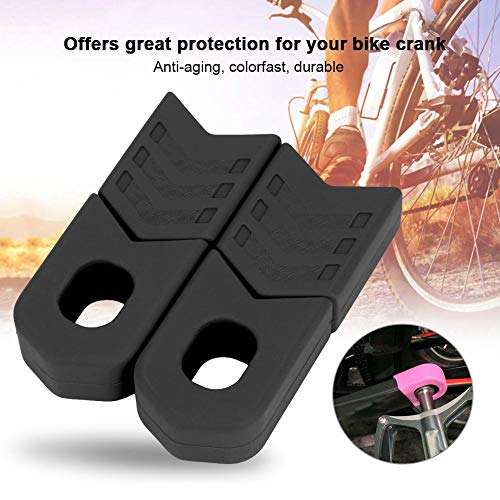 Tbest manivelle de vélo Protector, 1 Piar manivelle vélo Crank Arm Protector Boots Gear de Protection pour vélo vélo - Image 3