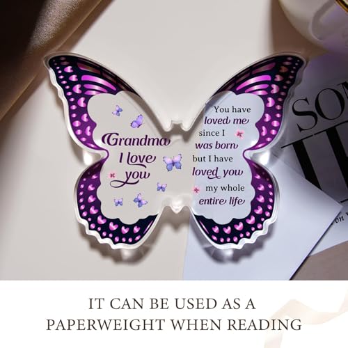 Decoración Acrílica Mariposa para Abuela miniatura 5