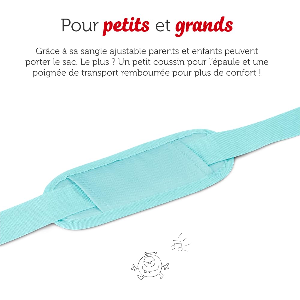 Tonies Sac Bandoulière Peppa Pig Sac de Transport pour Toniebox, Casque Audio Chuchote, Station de Recharge, 8 Figurines