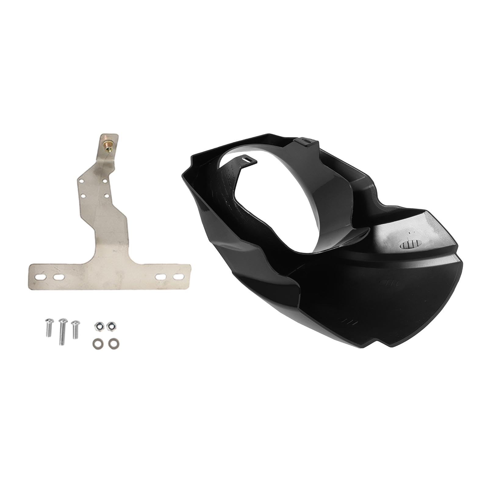 SECRET DESIRE Motorcycle Headlight Fairing Cowl Cover Accessory Professional for Fxbr Glossy Black