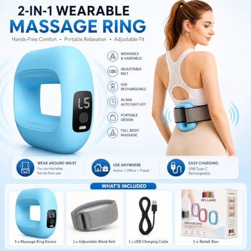 Image of Belly Fat Burner Belt | Vibration Waist Massager for Men & Women