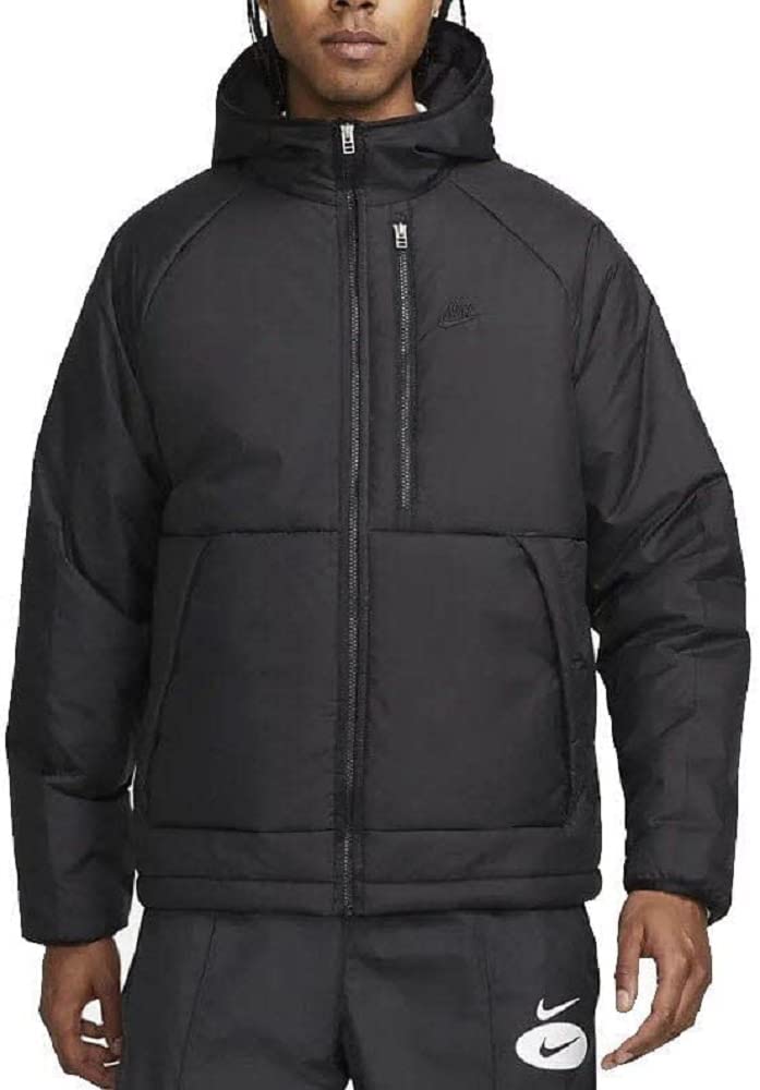 Nike Men's Jacket Padded Sportswear Therma-FIT Legacy Black
