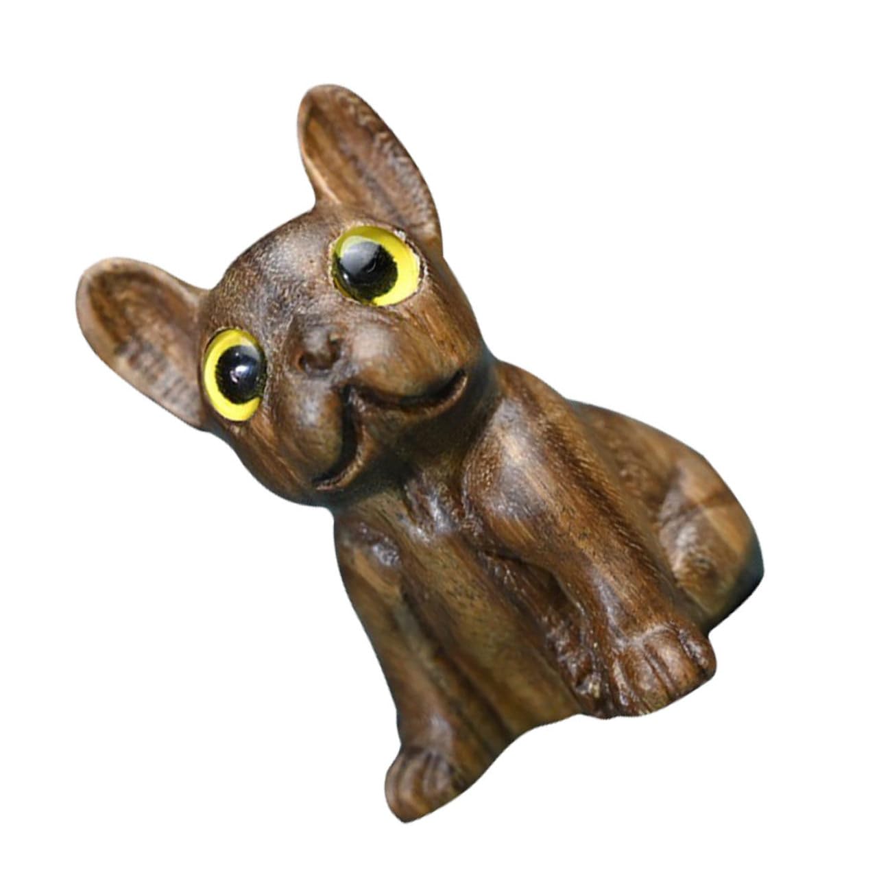 Cabilock Adornos para Perros Modelo De Perro En Miniatura Adornos para Mesa De Jardín Figuras De Perros Animales En Miniatura Cachorro Artificial Decoración del Hogar Decoración De