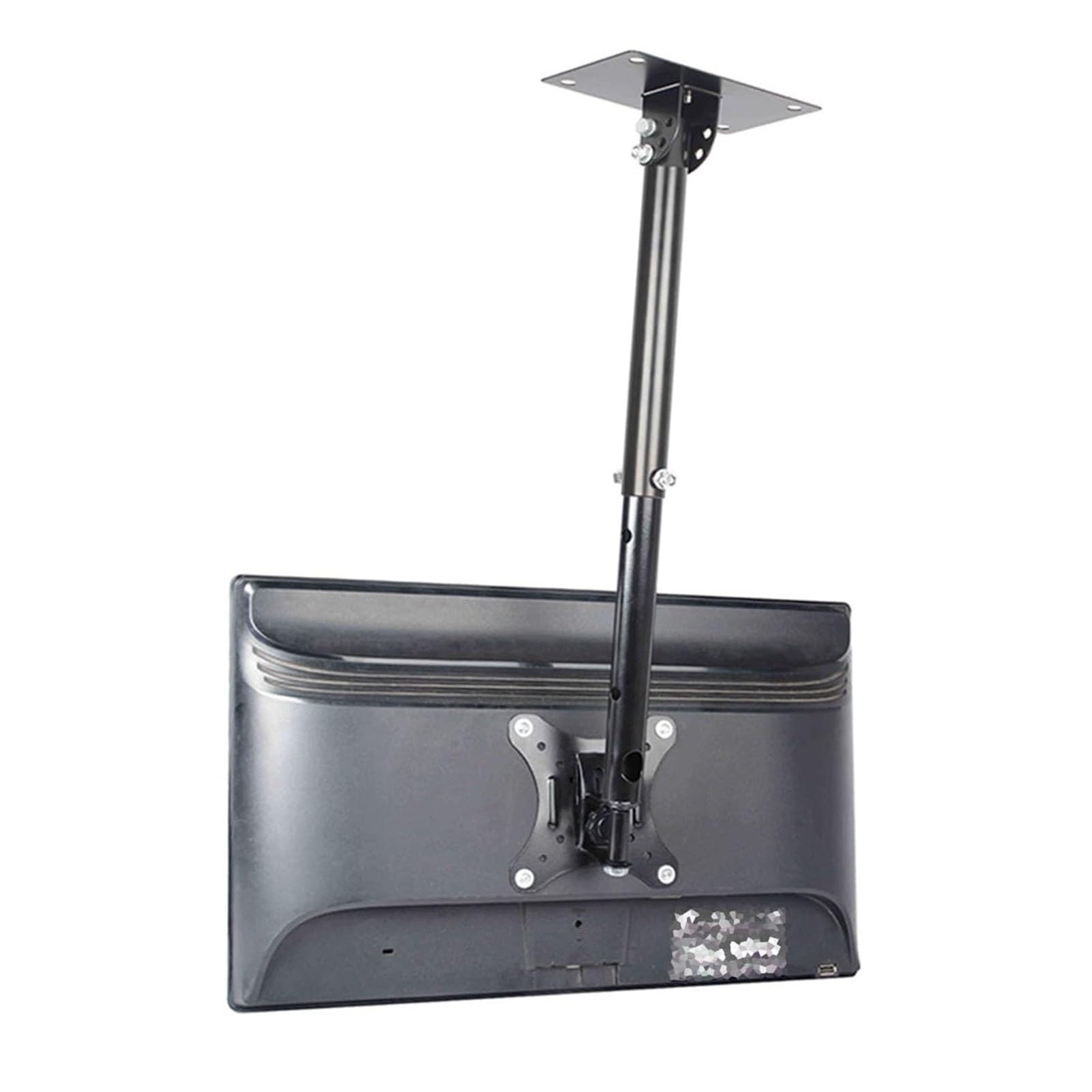Supporto Da Soffitto Per TV LCD Telescopico E Girevole - Supporto Da Soffitto Per TV Con Inclinazione Regolabile, Per Montaggio A Parete Per TV Da 12-27 Pollici, VESA Massimo 200x200mm(2M)