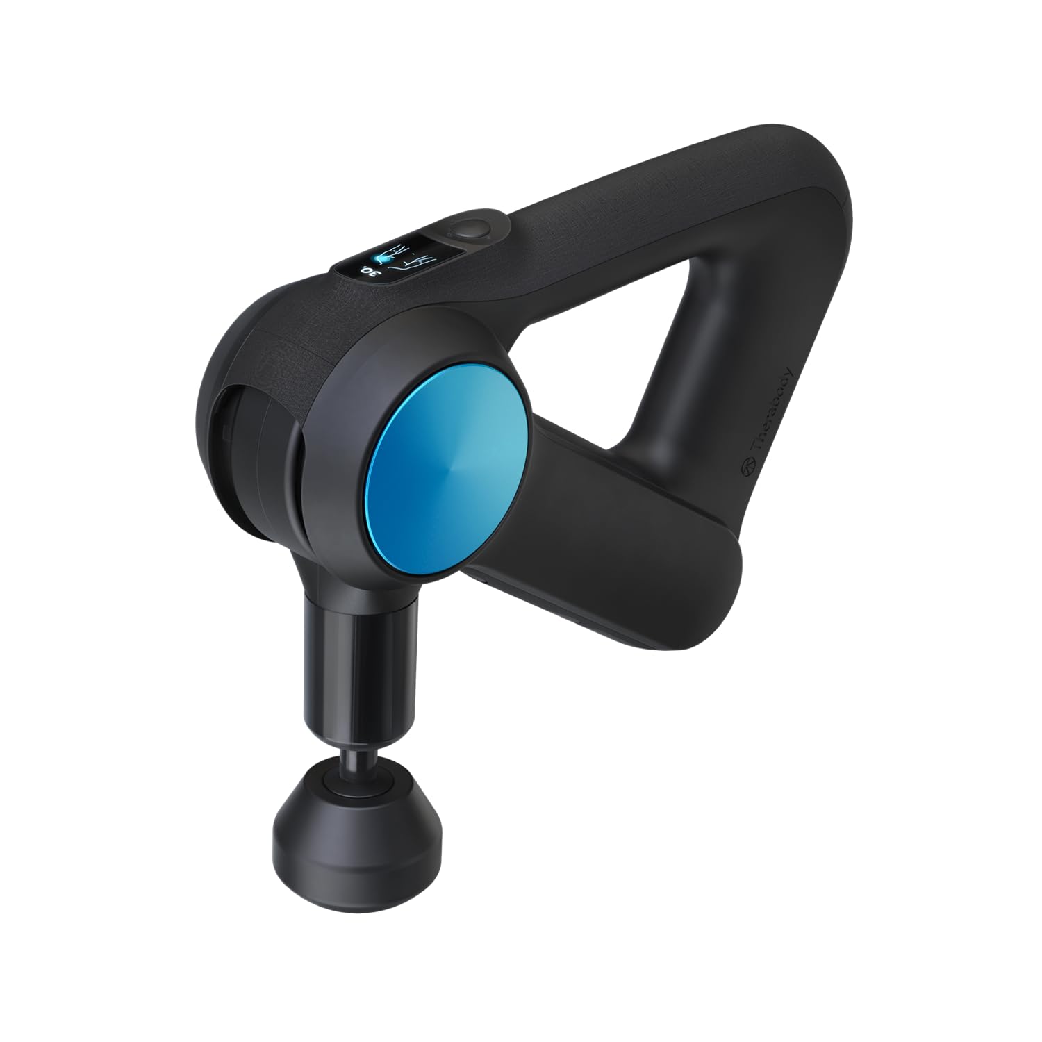 Theragun Pro,Pistola da massaggio portatile,Pistola da massaggio a percussione abilitata Bluetooth per alleviare il dolore, 5a generazione, nero
