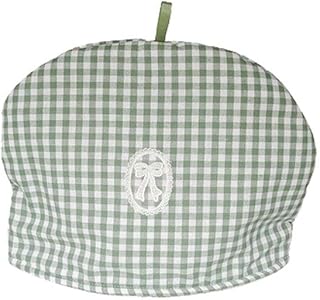 Handmade Tea Cozy, 100% Cotton Vintage Decorative Tea Cosy, Country Style Floral Tea Cozies for Teapot Keep Warm Double Tnsulated Kettle Cover