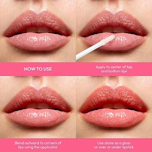 Ruby Kisses Plumping Lip Gloss – Hydrating, Voluminous, High-Shine, Cruelty-Free Lip Plumper thumb #3