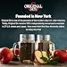 Original Sin White Widow NA Cider - 12oz Prebiotics Low Calorie NA Cider Sugar Free Drinks - Sparkling Apple Cider Vinegar Drink with 25% Fruit Juice - Carbonated Blackberry Cider Non-Alcoholic Drinks