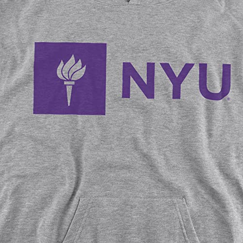 LOGOVISION New York University Official One Color Logo Youth Kids Boy/Girls Pull-Over Hoodie Sweatshirt2