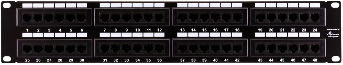 Monoprice Patch Panel (568A/B Compatible)