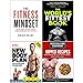 Price comparison product image Fitness mindset, worlds fittest book, new body plan, bodybuilding cookbook 4 books collection set