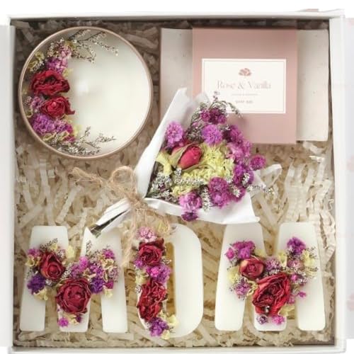 LaurGifts Birthday Gift for Mom – Spa Gift Basket for Women, New Moms & Mother’s Day – Dutch Flower Fields Inspired Self Care Box