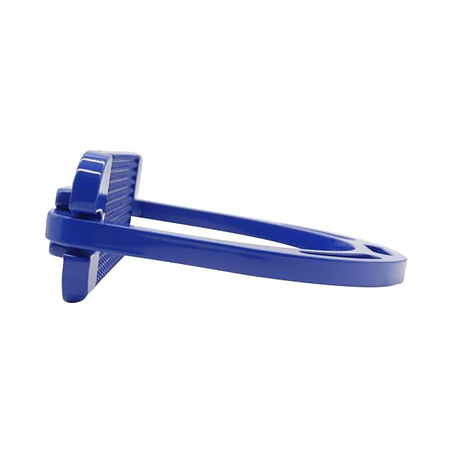 Foto 4 de 4 de AK - Estribos ecuestres de aluminio ligero para montar a caballo con colores recubiertos (4,75 pulgadas, azul)