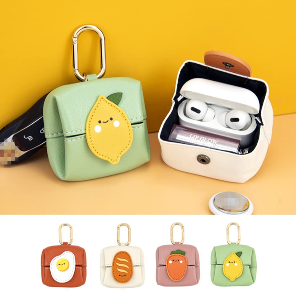 Amazon.com: Tomcrazy Cartoon Mini Storage Bag for Airpods Case