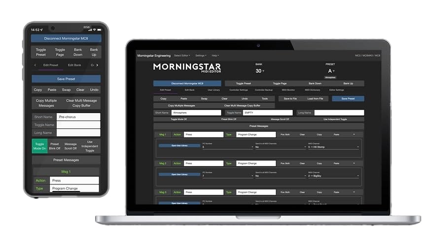 Amazon | Morningstar FX / MC3 Programmable MIDI Controller w