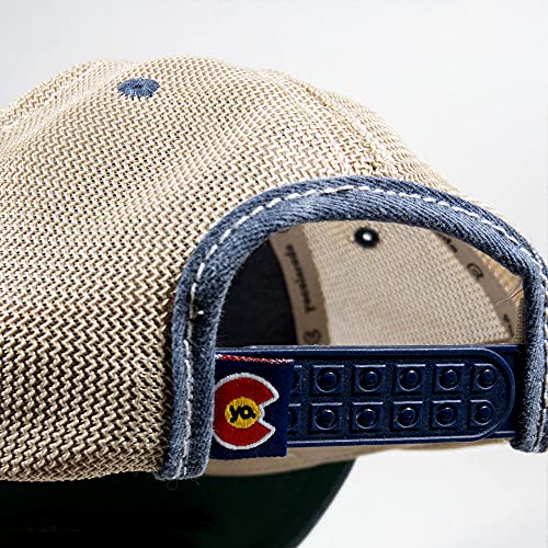 Yocolorado Vintage Denim C Trucker Hat #TOP5