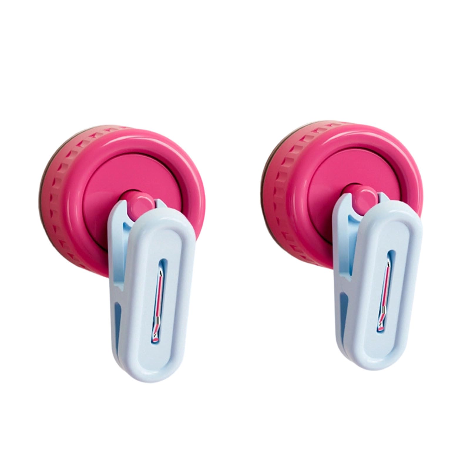 Piceioep A 2Pcs Rotatable Dhesive Hook Sturdy Suction Cups For Organizing Home Space Easy Installation Multifunctional Clip Holder